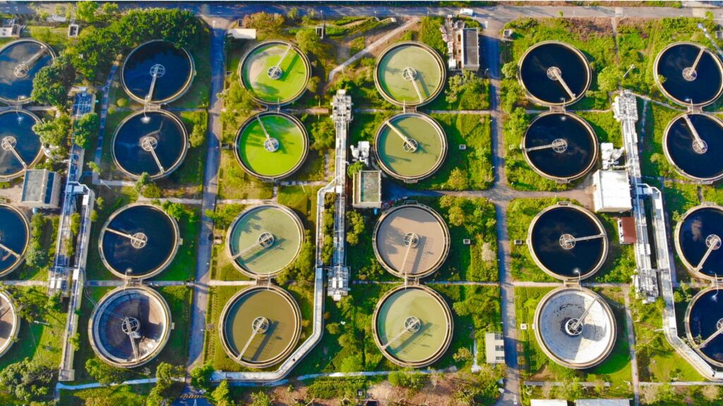 wastewater treatment works